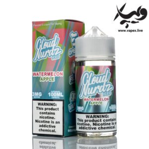 جویس کلود نوردز هندوانه سیب یخ Cloud Nurdz Watermelon Apple ICED 100ML