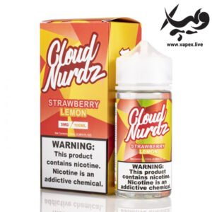 جویس کلود نوردز لیمو توت فرنگی Cloud Nurdz Strawberry Lemon 100ML