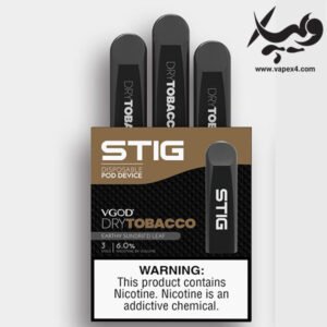 پاد یک بار مصرف استیگ ویگاد تنباکو خشک STIG Dry Tobacco