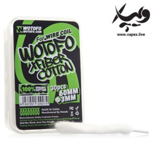 پنبه نسوز ویپ وتوفو Wotofo X Fiber Cotton