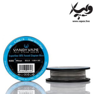 سیم ویپ ام تی ال نیکل وندی ویپ Vandy Vape MTL Fused Clapton Ni80