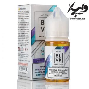 سالت نیکوتین انگور یخ بی ال وی کی BLVK Salt Plus Grape ICED