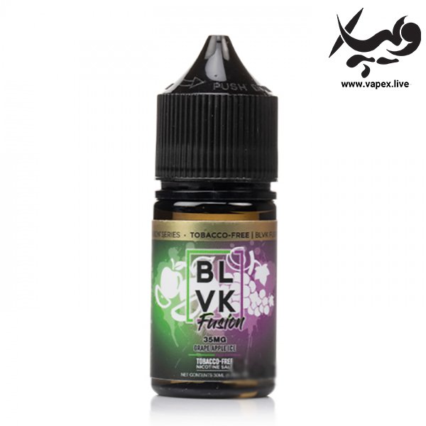 سالت انگور سیب یخ بی ال وی کی BLVK Grape Apple ICE - تصویر 2