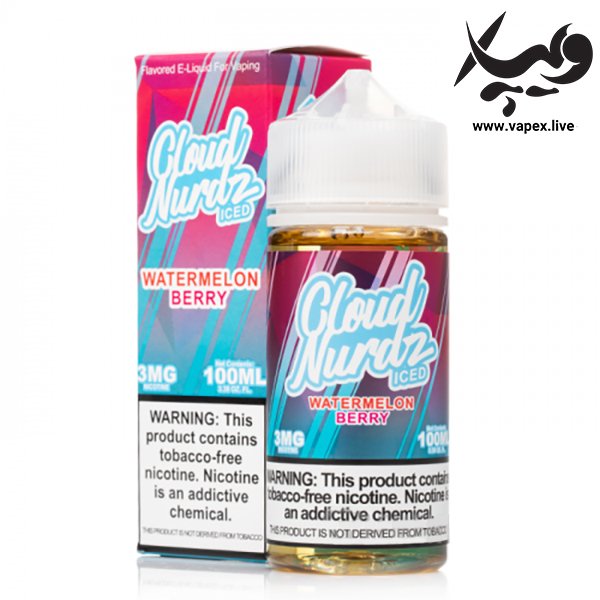 جویس واترملون بری یخ کلود نوردز Cloud Nurdz Watermelon Berry ICE 100ML
