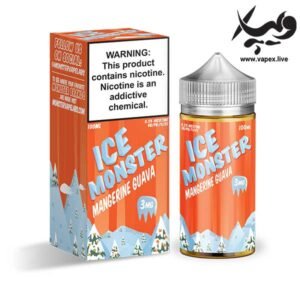 جویس آیس مانستر منجرین گواوا Ice Monster Mangerine Guava 100ML