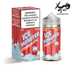 جویس آیس مانستر استراملون اپل Ice Monster Strawmelon Apple 100ML