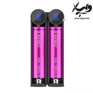 شارژر باتری ویپ دو خشاب افست Efest Slim K2 Charger