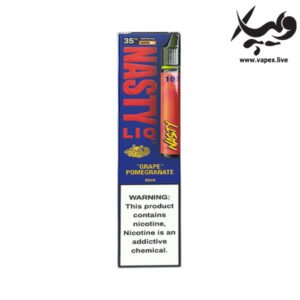 سالت انگور انار نستی Nasty LIQ 107 Pomegranate Grape