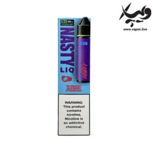جویس توت فرنگی تمشک بلوبری نستی Nasty LIQ 108 Blueberry Raspberry Strawberry 60ML
