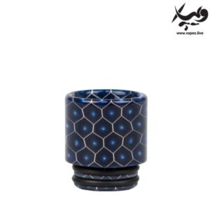 لبی ویپ ۸۱۰ اسموک رزین کبری آبی Smok 810 Drip Tip Cobra Resin Blue