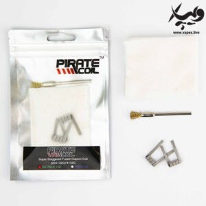 ست پنبه و وایر ویپ پایرت Pirate Vape Cotton Set