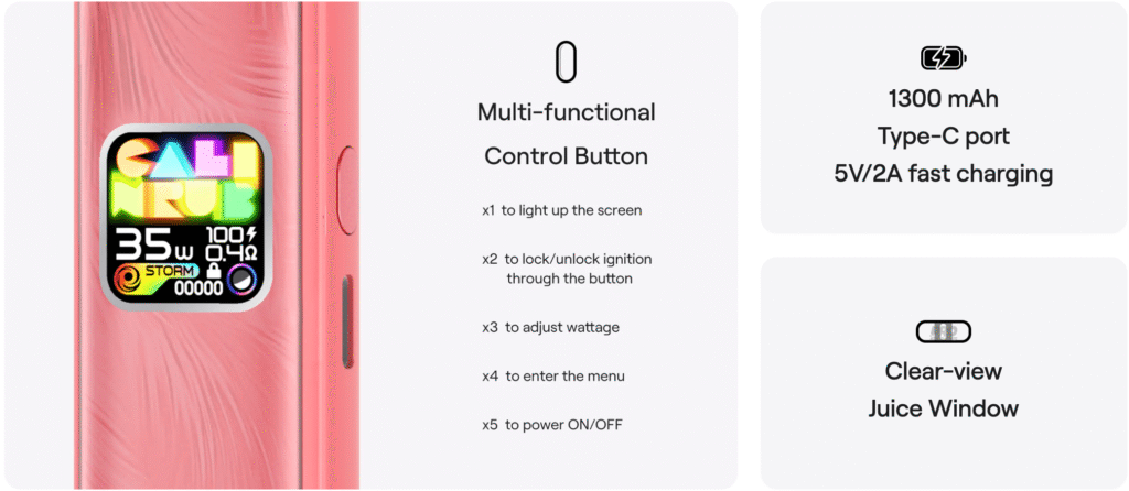 صفحه نمایش کالیبرن G4 یوول