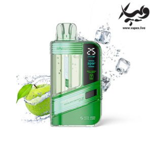 پاد زیگار سوپرنوا ۳۰هزار پاف سیب ترش یخ