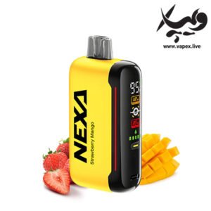 پاد زیگار سوپرنوا ۳۰هزار پاف توت فرنگی انبه