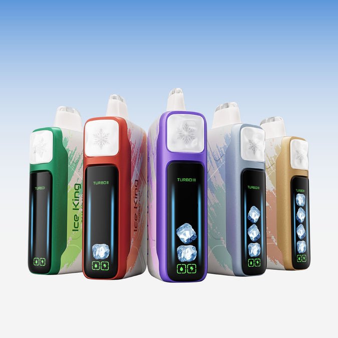 پاد یکبار مصرف الف بار آیس کینگ در ۵ سطح خنکی - ویپ ایکس