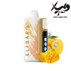 پاد یکبار مصرف الف بار آیس کینگ ۳۰۰۰۰ پاف انبه ترش و شیرین ELF BAR Ice King 30000 Puffs Double Mango