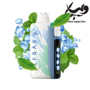 پاد یکبار مصرف الف بار آیس کینگ ۳۰۰۰۰ پاف نعنا یخ ELF BAR Ice King 30000 Puffs Miami Mint