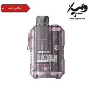 پاد اسپایر گوتک ایکس آنباکس شده Aspire Gotek X Kit Unboxed